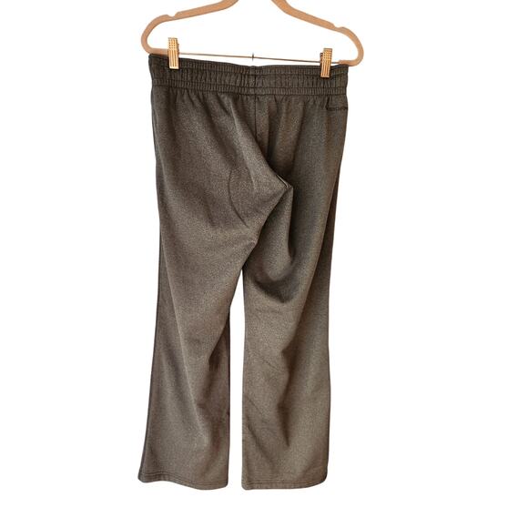 Under Armour Women's Icon Fleece Wide Leg Pants Dance Baggy Gray S - Picture 5 of 7